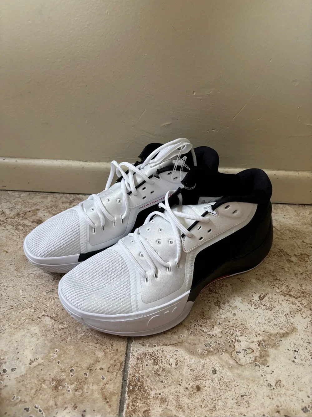 Jordan Zoom Separate Men's Size 11.5 Basketball Shoe Bred Black White DH0249-051